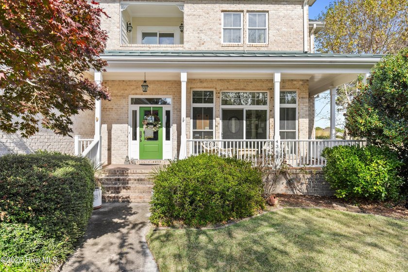 Located in the gated community on a quiet cul de sac, this brick - Beach Home for sale in Southport, North Carolina on Beachhouse.com