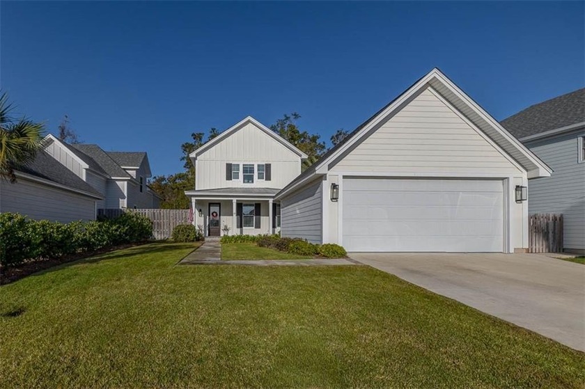 Completed in 2022, this beautifully designed coastal-styled home - Beach Home for sale in Saint Simons, Georgia on Beachhouse.com