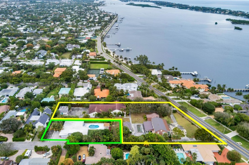 The combination of these two properties makes it the largest lot - Beach Lot for sale in West Palm Beach, Florida on Beachhouse.com