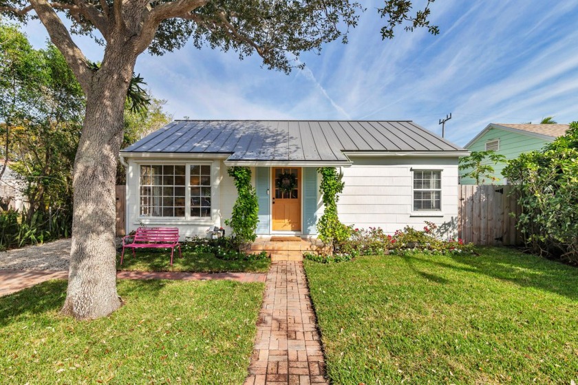 Old Florida charm abounds at this 1940s Key West cottage with - Beach Home for sale in West Palm Beach, Florida on Beachhouse.com