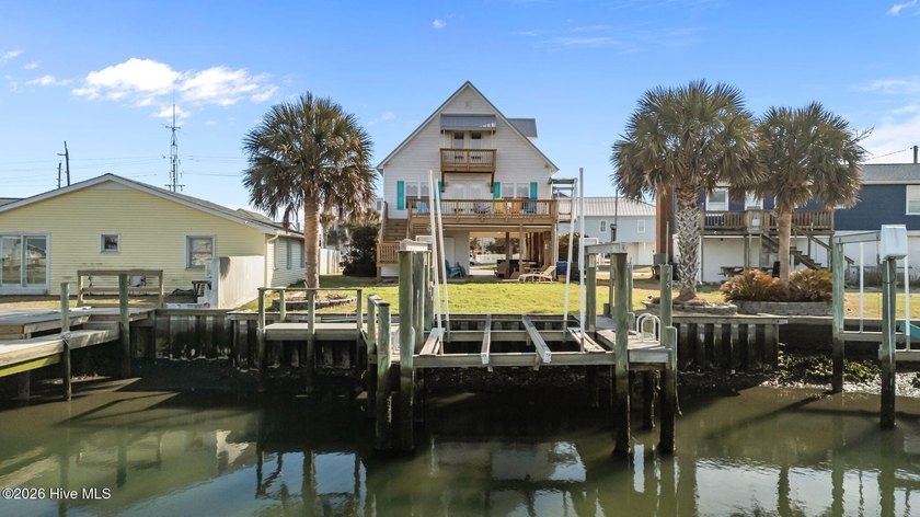 Step right out to your boat and enjoy a day on the water fishing - Beach Home for sale in Atlantic Beach, North Carolina on Beachhouse.com