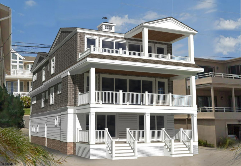 This OVERSIZED OceanFront New Construction duplex is located on - Beach Home for sale in Ocean City, New Jersey on Beachhouse.com