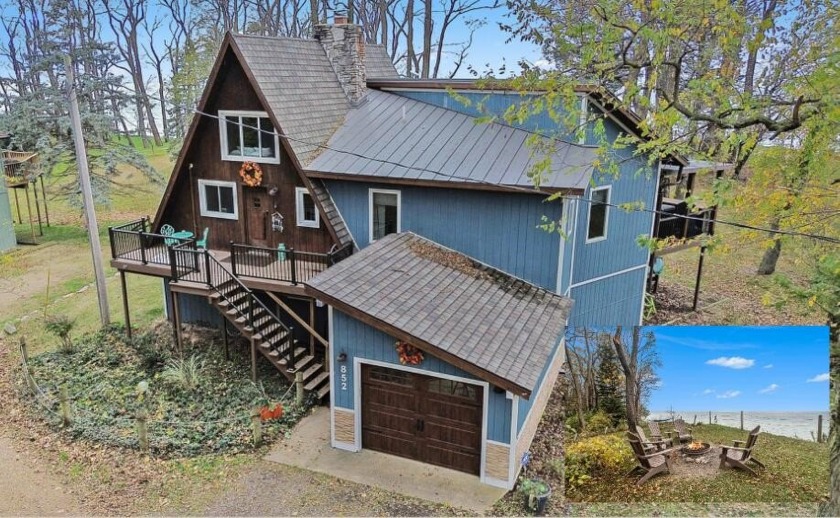 ENJOY Breathtaking Panoramic views of Lake Michigan!  Rustic - Beach Home for sale in South Haven, Michigan on Beachhouse.com