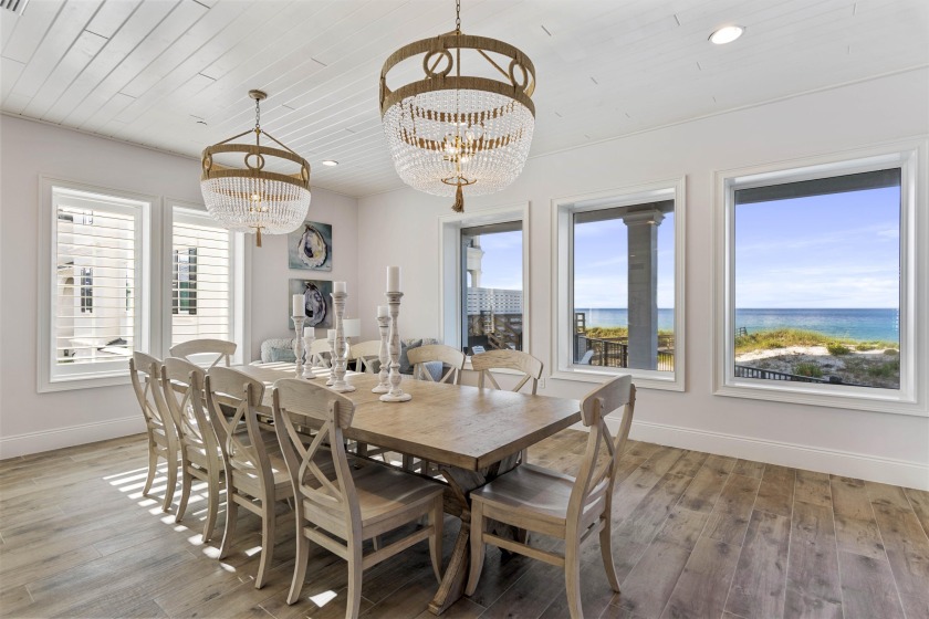 This exceptional newer construction Gulf front home exemplifies - Beach Home for sale in Santa Rosa Beach, Florida on Beachhouse.com