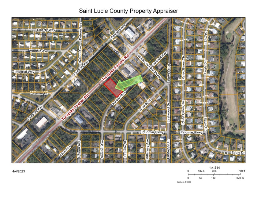 Prime Commercial Development Site. Water and Sewer is available - Beach Lot for sale in Fort Pierce, Florida on Beachhouse.com