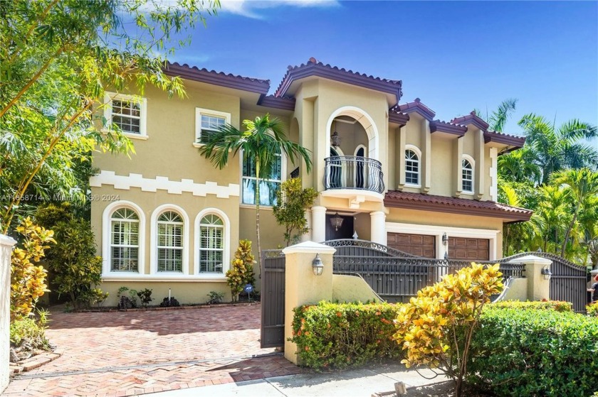 Gated Mediterranean Elegance on prestigious N Bay Road one of - Beach Home for sale in Miami Beach, Florida on Beachhouse.com