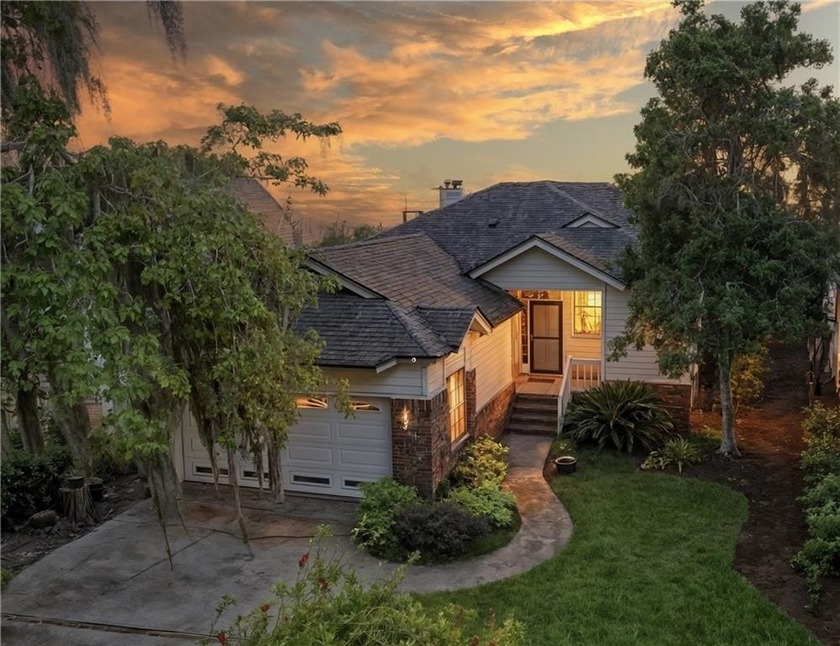 Serene One-Level Retreat with Double Lagoon Views. 3BR/2BA Patio - Beach Home for sale in Saint Simons, Georgia on Beachhouse.com