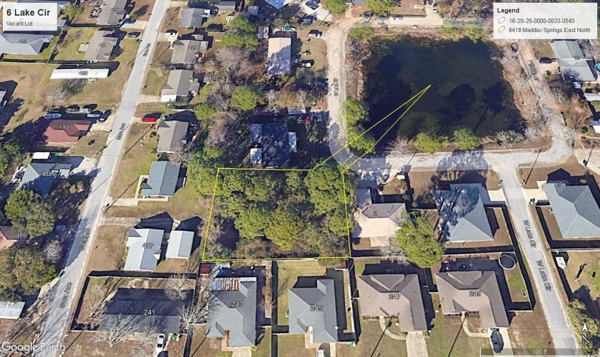 Vacant lot on a small pond awaiting your New Home Plans! Come - Beach Lot for sale in Mary Esther, Florida on Beachhouse.com