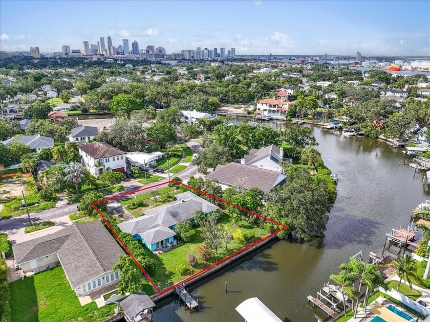 Build your dream home on this rare canal-front lot at 545 - Beach Home for sale in Tampa, Florida on Beachhouse.com