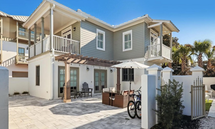 Located south of 30A in the gated Sunset Beach community, this - Beach Home for sale in Inlet Beach, Florida on Beachhouse.com