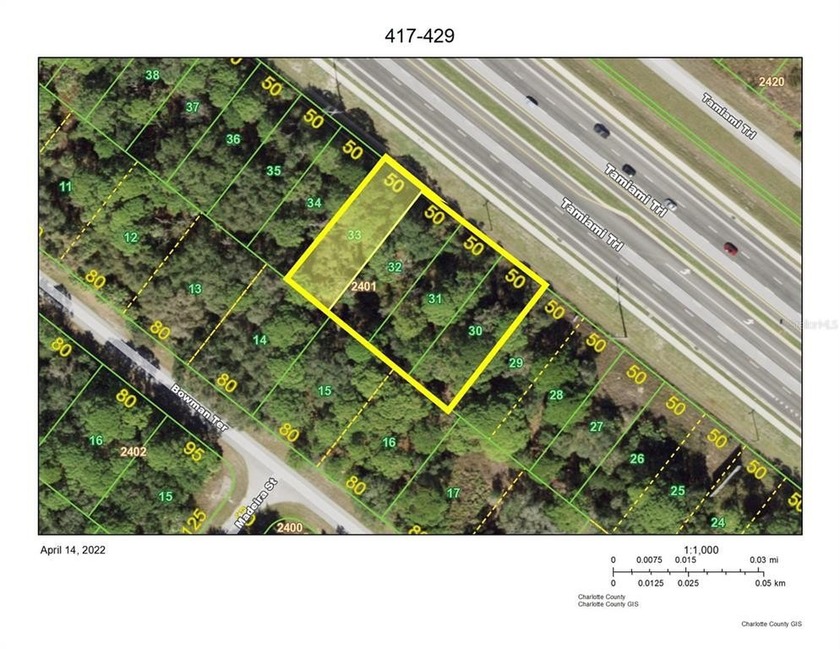Four (4) Commercial General lots on US 41 in Port Charlotte - Beach Lot for sale in Port Charlotte, Florida on Beachhouse.com