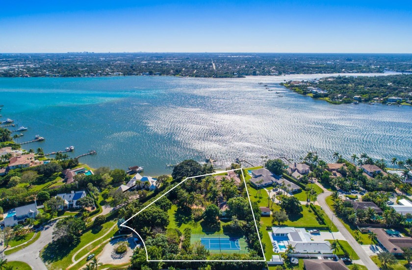 Tranquille Riverfront compound on 2.2+ acres with the widest and - Beach Home for sale in Tequesta, Florida on Beachhouse.com