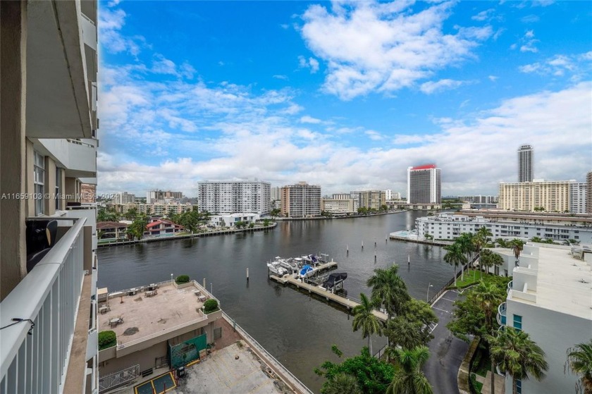 Enjoy the water and skyline views from this studio-condo in The - Beach Condo for sale in Hallandale Beach, Florida on Beachhouse.com