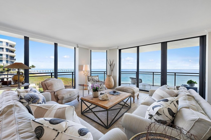 Experience extraordinary Direct Ocean Views from this elegant - Beach Condo for sale in Palm Beach, Florida on Beachhouse.com