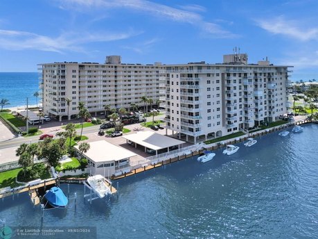 DIRECT INTRACOASTAL AND CITY  VIEWS FROM A SPACIOUS OPEN BALCONY - Beach Condo for sale in Pompano Beach, Florida on Beachhouse.com