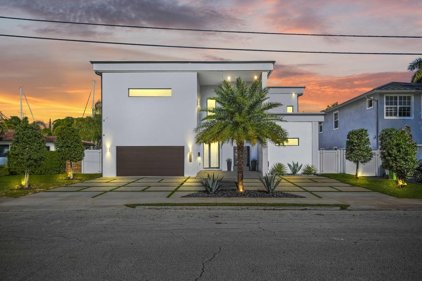 Immerse yourself in modern luxury in this stunning waterfront - Beach Home for sale in Fort Lauderdale, Florida on Beachhouse.com