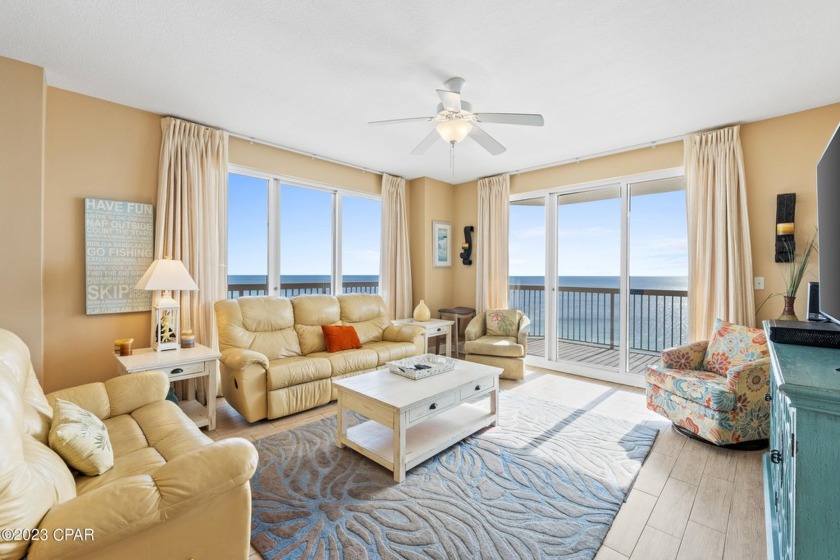 This incredible Gulf front east end corner unit has a large - Beach Condo for sale in Panama City Beach, Florida on Beachhouse.com