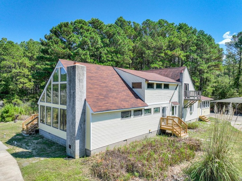 Contemporary style home with surrounding views overlooking the - Beach Home for sale in Onancock, Virginia on Beachhouse.com