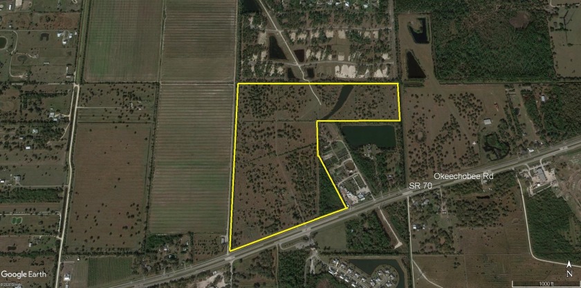 Transitional 96.32 Acres, Zoned AG-2.5, Existing Land Use of - Beach Acreage for sale in Fort Pierce, Florida on Beachhouse.com