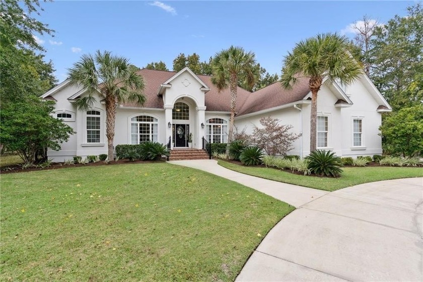 THIS IS A BEAUTIFULLY UPDATED, LUXURIOUS, CUSTOM BUILT, UPSCALE - Beach Home for sale in Brunswick, Georgia on Beachhouse.com
