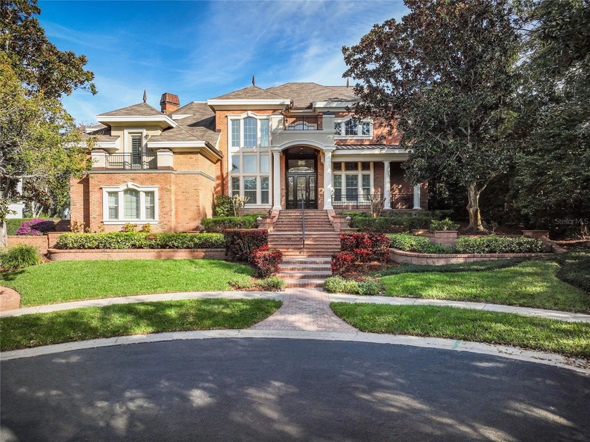 An impressive golf front, brick home infused with traditional - Beach Home for sale in Palm Harbor, Florida on Beachhouse.com