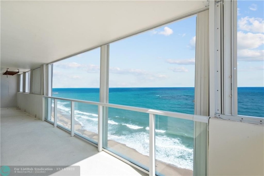 Breathtaking and unobstructed direct ocean views from this 2 - Beach Condo for sale in Pompano Beach, Florida on Beachhouse.com