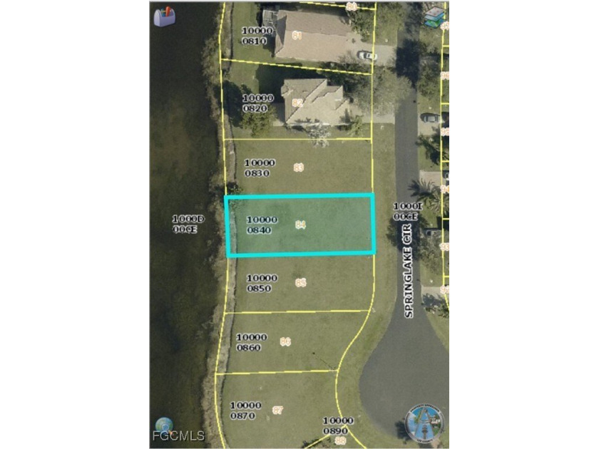 CUL DE SAC LOT in coConvenient Lakes of Estero subdivision near - Beach Lot for sale in Estero, Florida on Beachhouse.com