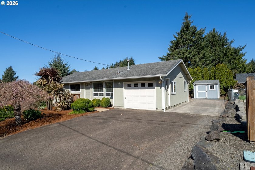 Well-maintained one-level 3BD/2BA home with attached 1-car - Beach Home for sale in Rockaway Beach, Oregon on Beachhouse.com