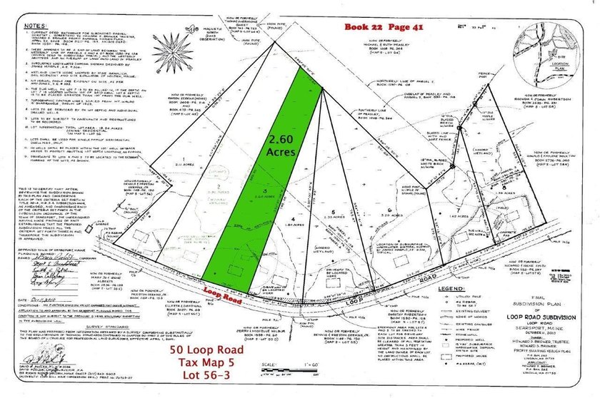 Searsport - 2.60 Acre Building Lot. Close to Halfmoon Pond and - Beach Acreage for sale in Searsport, Maine on Beachhouse.com