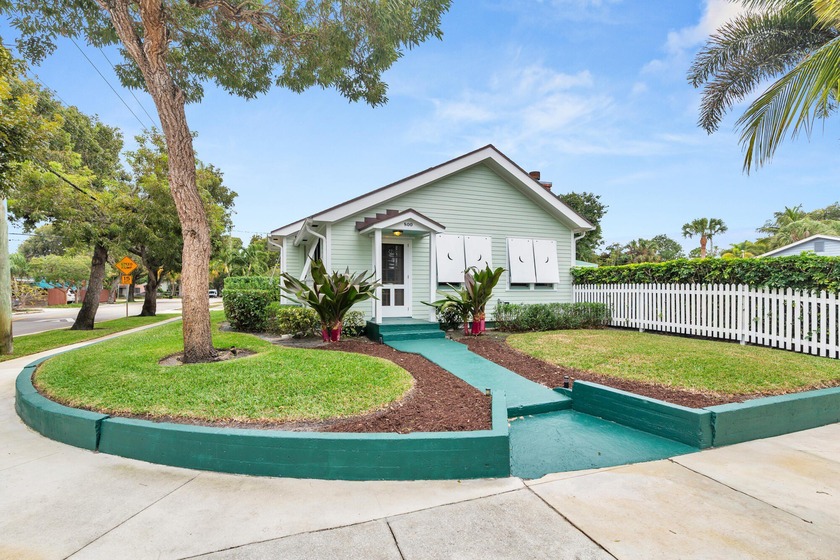This 1935 historical home sits on a corner lot in the beautiful - Beach Home for sale in West Palm Beach, Florida on Beachhouse.com