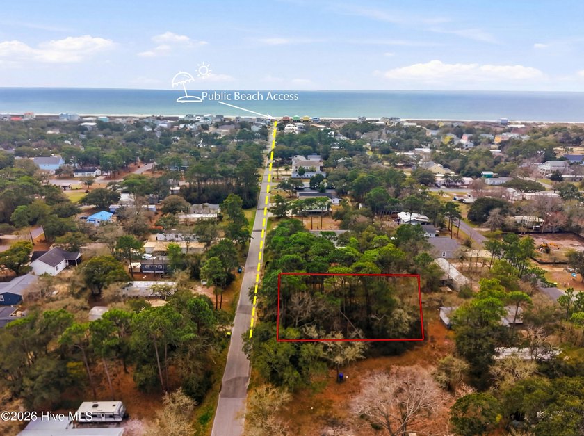 Build your coastal getaway on this beautiful wooded lot offering - Beach Lot for sale in Oak Island, North Carolina on Beachhouse.com
