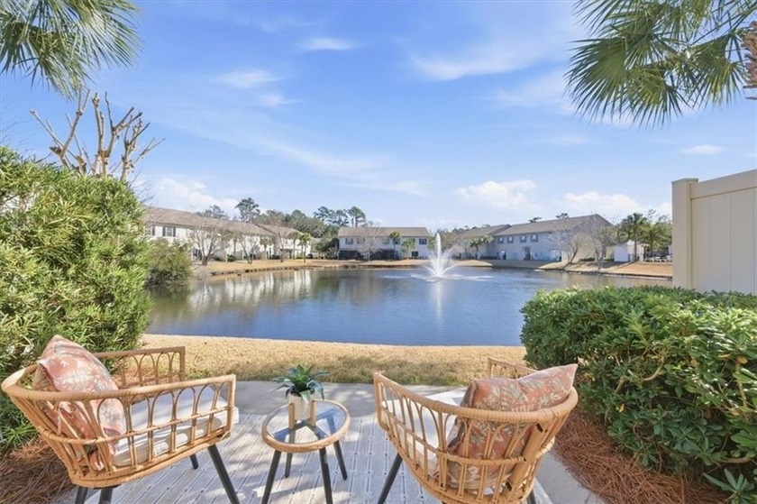 Welcome to 205 Reserve Lane -- Where Lakeside Serenity Meets - Beach Townhome/Townhouse for sale in Saint Simons, Georgia on Beachhouse.com