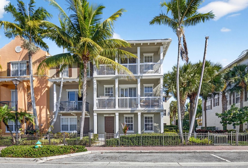 Rarely available CORNER UNIT in the Key West style luxury - Beach Townhome/Townhouse for sale in Delray Beach, Florida on Beachhouse.com