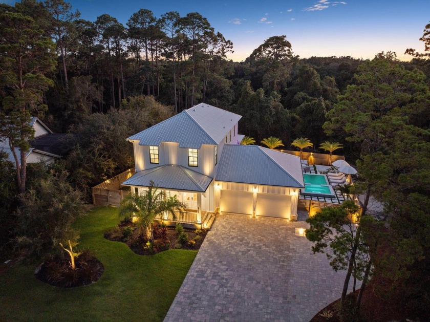 Nestled along the picturesque Scenic Highway 30A, this gorgeous - Beach Home for sale in Inlet Beach, Florida on Beachhouse.com