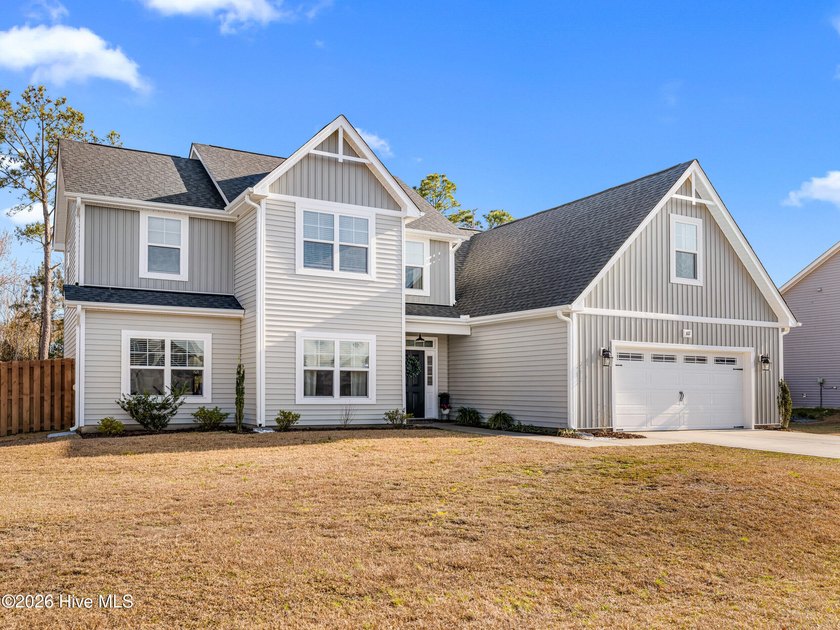 Luxury styling, space, and coastal lifestyle--this impeccably - Beach Home for sale in Sneads Ferry, North Carolina on Beachhouse.com