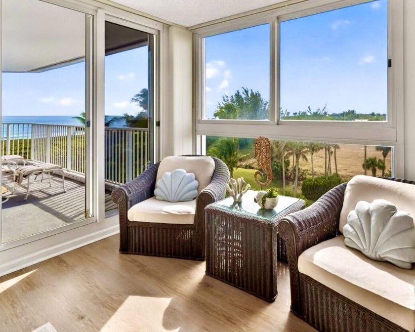 Welcome to Paradise! Southeast ocean and pool views from the - Beach Condo for sale in Hutchinson Island, Florida on Beachhouse.com