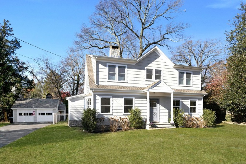 Colonial Farmhouse completely remodeled in 2021. Living Room - Beach Home for sale in Norwalk, Connecticut on Beachhouse.com