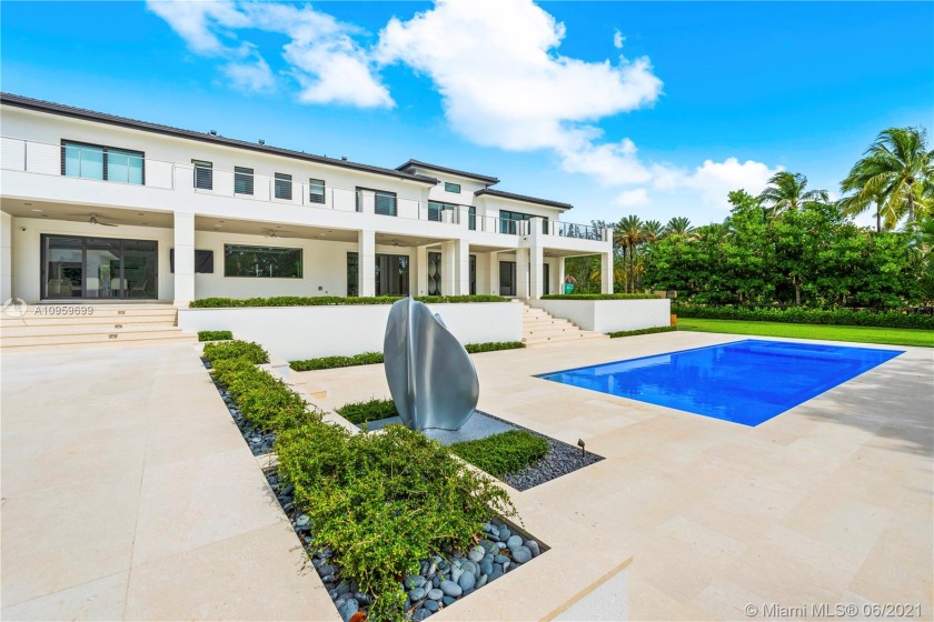 2021 Masterpiece located in one of only two private & gated - Beach Home for sale in Coral Gables, Florida on Beachhouse.com