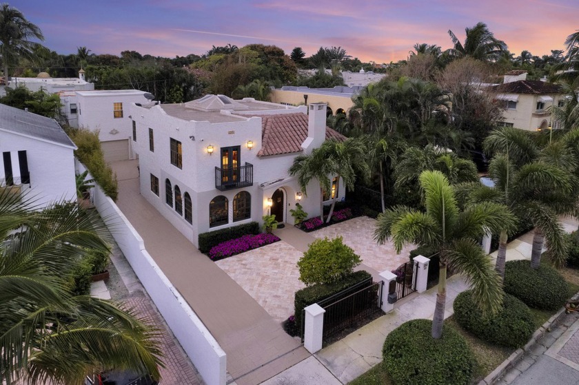 This meticulously restored historic Spanish-style residence in - Beach Home for sale in West Palm Beach, Florida on Beachhouse.com