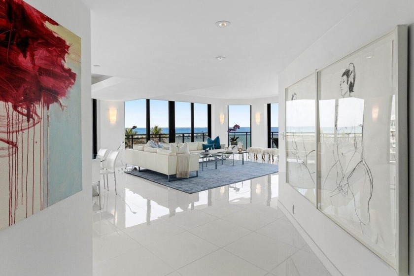 The moment you enter this stunning contemporary corner residence - Beach Condo for sale in Palm Beach, Florida on Beachhouse.com