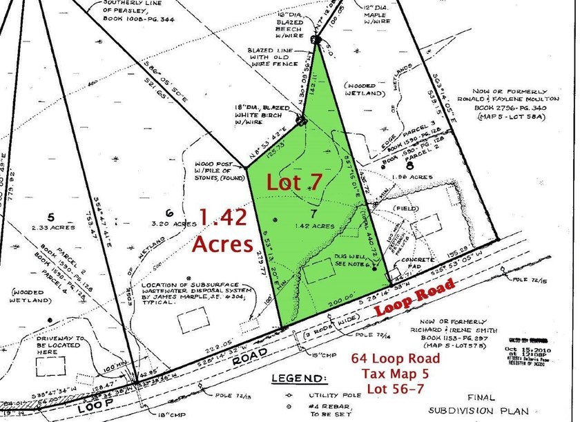 Searsport - 1.42 Acre Building site located in a quiet country - Beach Lot for sale in Searsport, Maine on Beachhouse.com