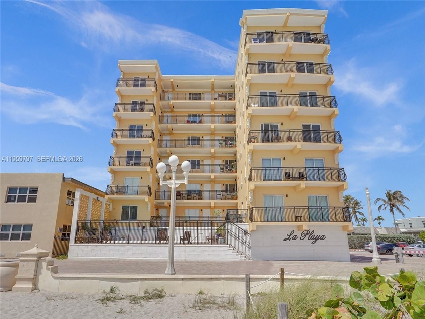 Unit 202 at La Playa Building on Hollywood Boardwalk offers a - Beach Condo for sale in Hollywood, Florida on Beachhouse.com