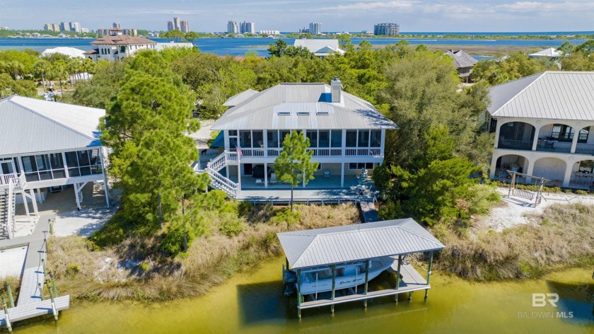 Extremely well built comfortable and charming WATERFRONT HOME - Beach Home for sale in Orange Beach, Alabama on Beachhouse.com