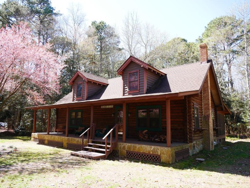 Enchanting log cabin nestled on a sprawling 4.18-acre haven - Beach Home for sale in Machipongo, Virginia on Beachhouse.com