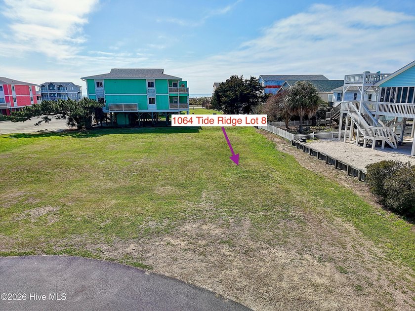 Enjoy unobstructed ocean views form this large home site In - Beach Lot for sale in Holden Beach, North Carolina on Beachhouse.com