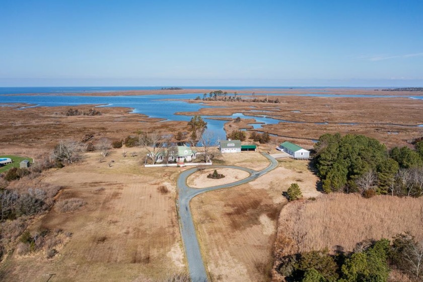 In the Chesapeake Bay village of Hopkins there is a very private - Beach Home for sale in Parksley, Virginia on Beachhouse.com