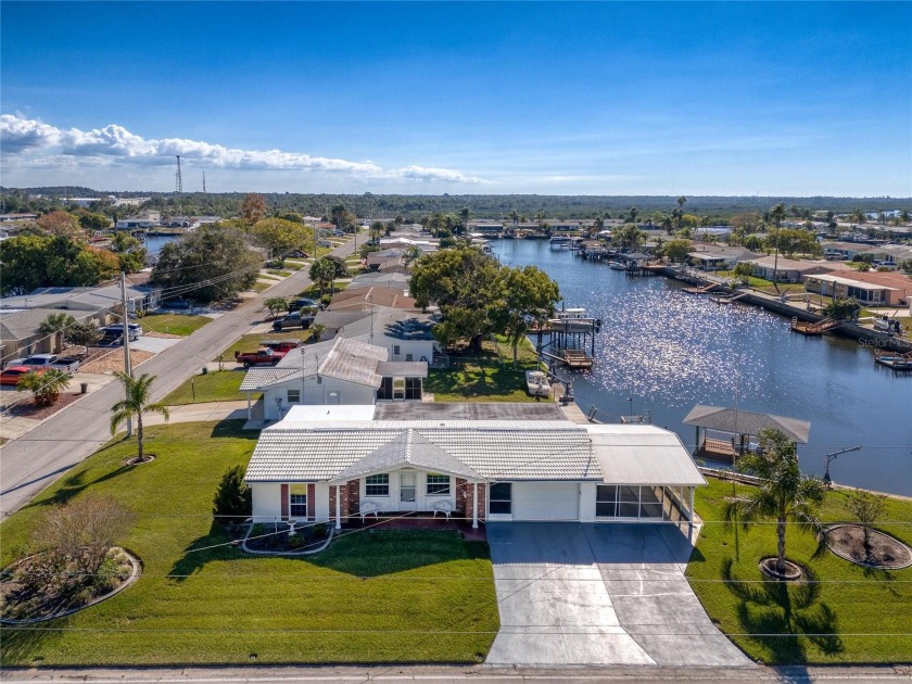 $20K PRICE REDUCTION!!!! Direct Gulf Access Home!   Featuring a - Beach Home for sale in Hudson, Florida on Beachhouse.com