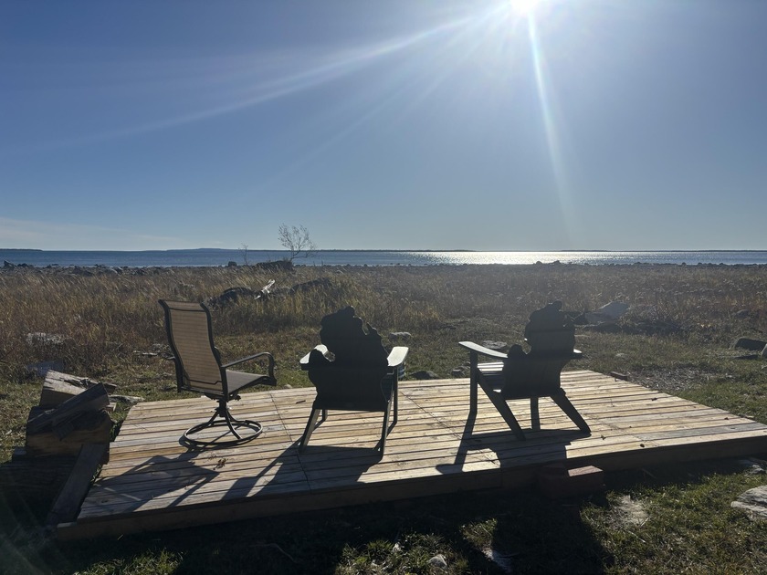 Incredible views of the Mackinac Straits, Mackinac Island and - Beach Lot for sale in Hessel, Michigan on Beachhouse.com