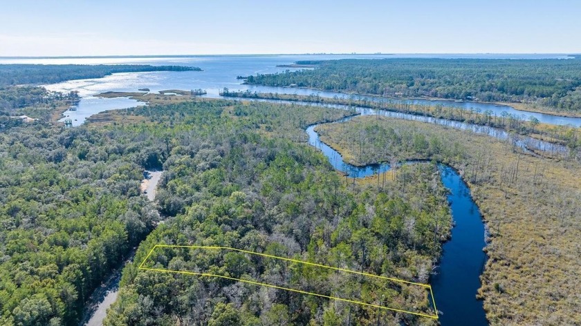 Beautiful estate size waterfront lot backing up to Goodwin Creek - Beach Lot for sale in Freeport, Florida on Beachhouse.com