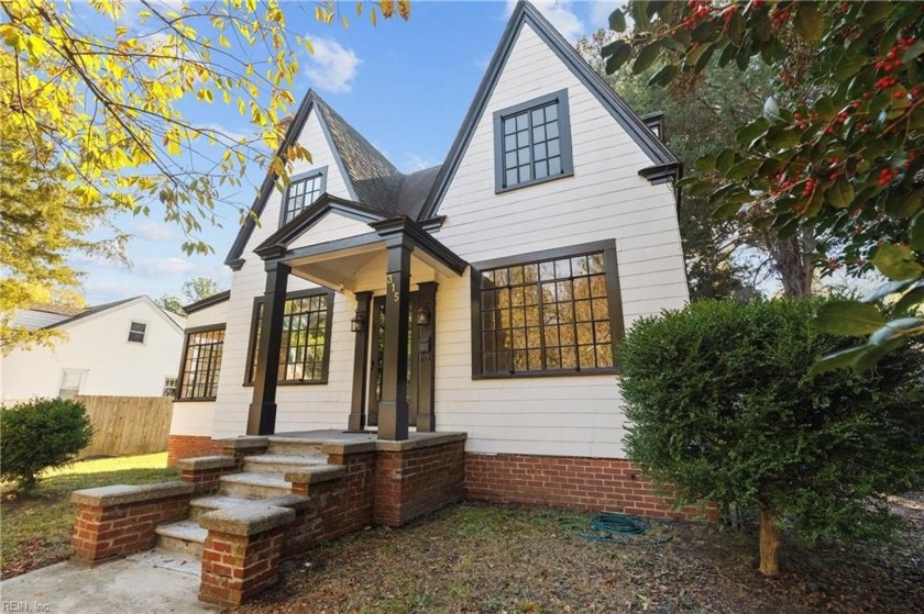 This 1936 home with twin peaks is stunning. A beautiful mix of - Beach Home for sale in Hampton, Virginia on Beachhouse.com